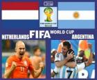 Hollanda - Arjantin, yarı finalde Brezilya 2014